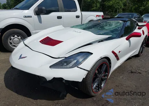 2014 Chevrolet Corvette Stingray Z51 from USA, damaged, VIN 1G1YM2D79E5103768